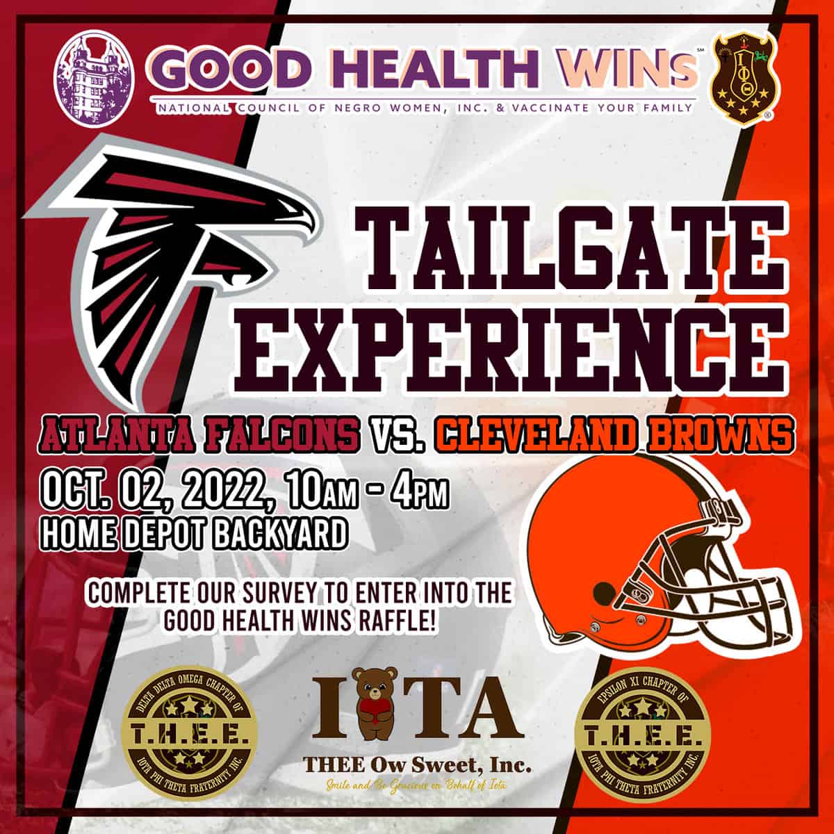 Falcons vs Browns Tailgate